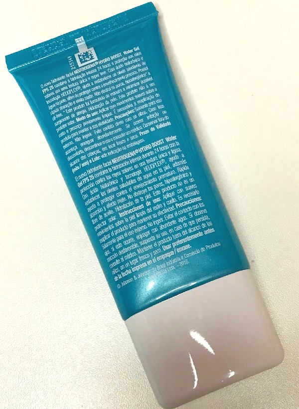 Resenha Hidratante Hydro Boost Water Gel Neutrogena